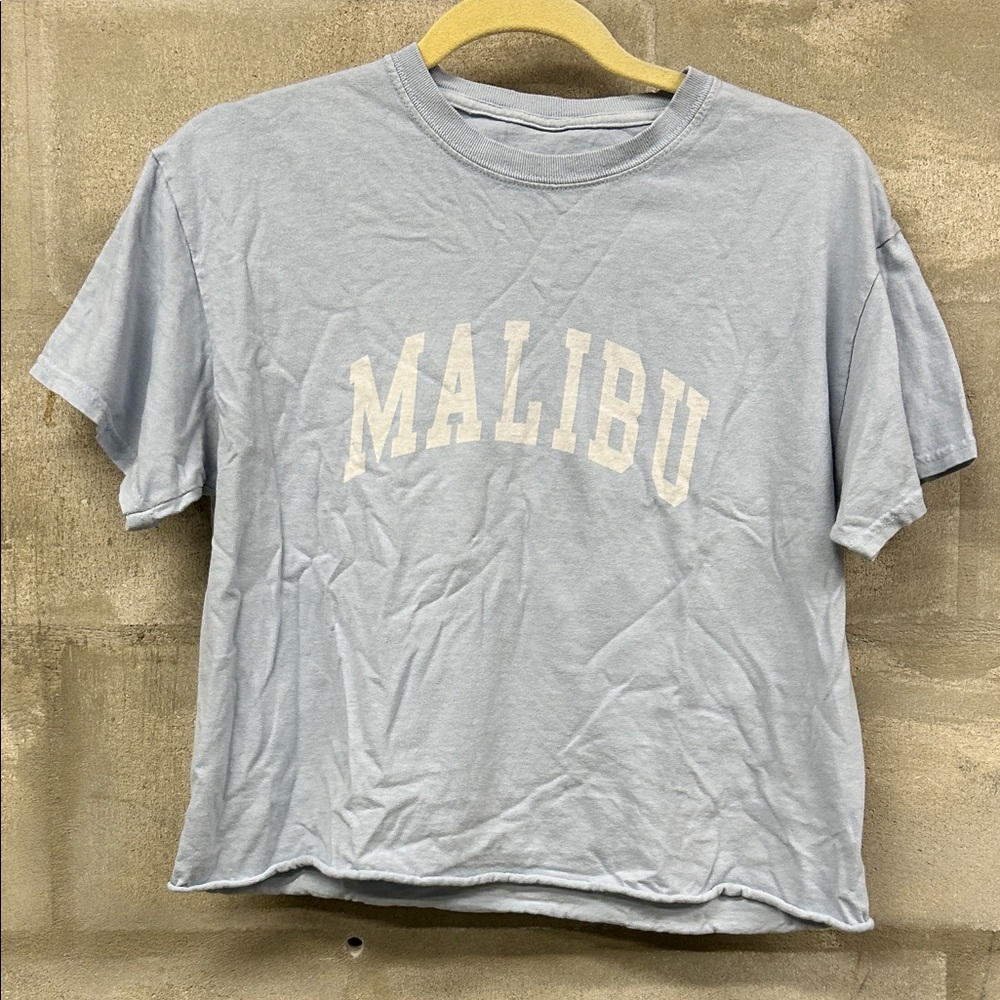 Brandy Melville Sky Blue Malibu Tee